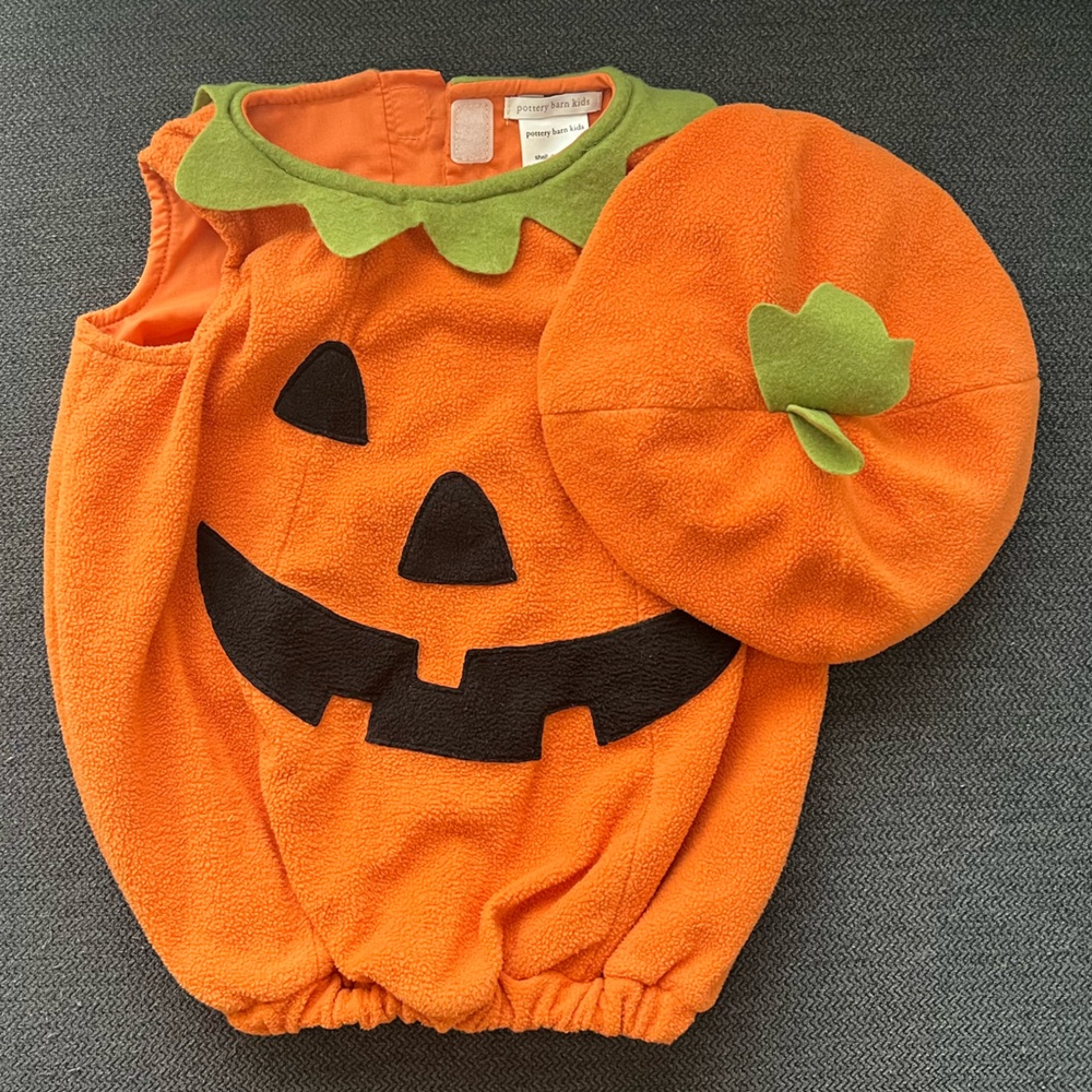 🎃 Pottery Barn Kids Pumpkin Costume